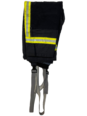 Firemans High Visibility Protective Trousers Props, Prop Hire