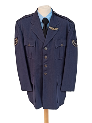 Vintage Airforce Uniform Jacket Props, Prop Hire