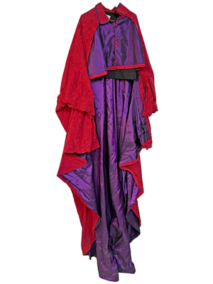 Royal Opera House Ernani Gown Cloak With Train Props, Prop Hire