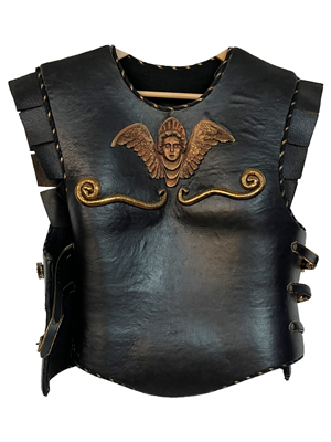 Trojan Roman Leather Body Armour Props, Prop Hire