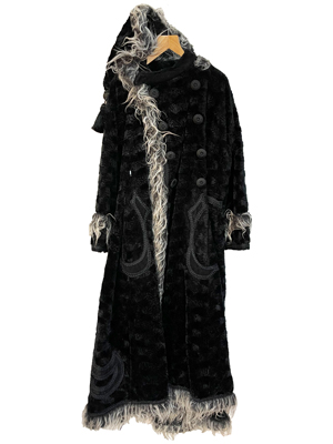 English National Opera Heavy Fur Hooded Coats Props, Prop Hire