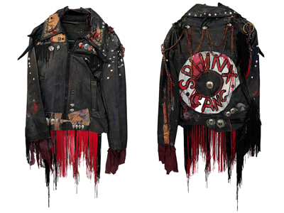 Punk Rock and Roll Bikers Jacket Props, Prop Hire