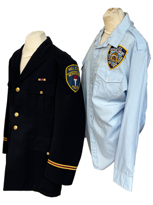 American Police Jacket and Shirt Props, Prop Hire