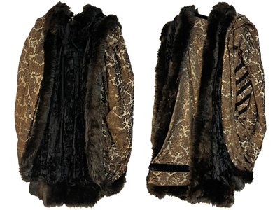 Henry 8th Fur Lined Robe Props, Prop Hire