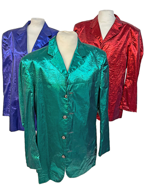 Cheesey Glitzy Quiz Jackets Props, Prop Hire