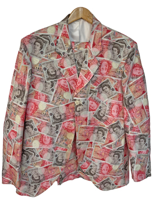 Money 50 Mens Suits Props, Prop Hire