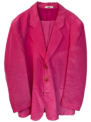 Cerise Flamboyant Mens Suits Props, Prop Hire