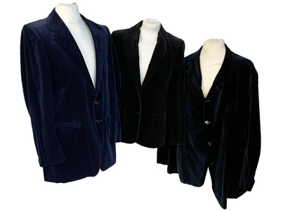 Velvet Jackets Props, Prop Hire