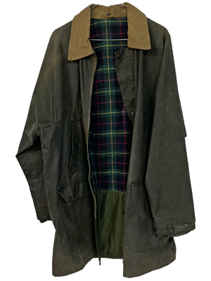 Wax Barbour Style Jacket Props, Prop Hire