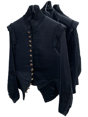 Spanish Conquistador Aristocratic Jackets Props, Prop Hire