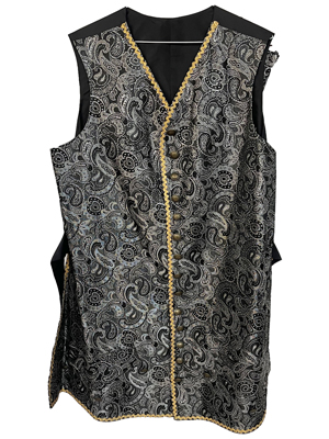 Long Brocade Waistcoats (Set Available) Props, Prop Hire