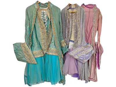 Royal Opera House Tudor Elizabethan Dresses Props, Prop Hire