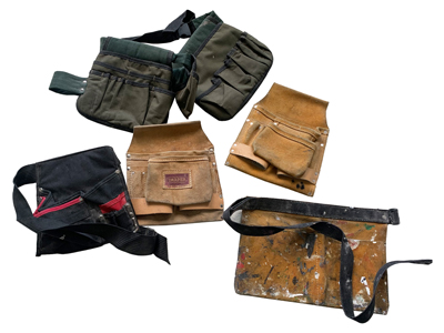 Workmans Belts and Pouches Props, Prop Hire