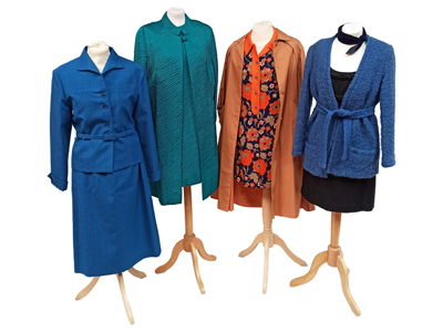 60S Womens Daywear Props, Prop Hire