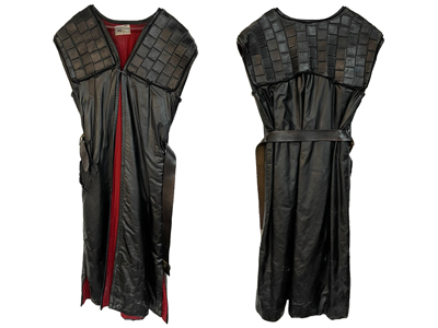 Leather Warlord Robe Coat Props, Prop Hire