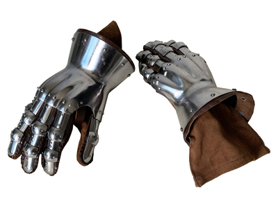 Knights Armour Glove Gauntlets Props, Prop Hire