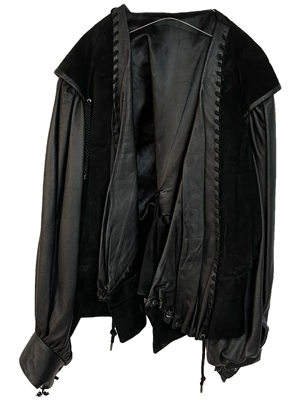 Leather and Suede Apache Mexican American Jacket Props, Prop Hire