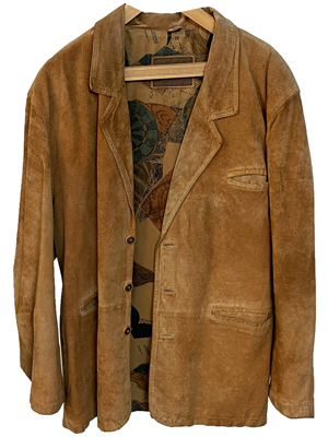 Faded Western Suede Jacket Props, Prop Hire