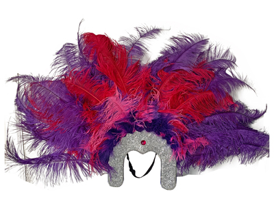 Showgirl Revue Feather Headdress Props, Prop Hire