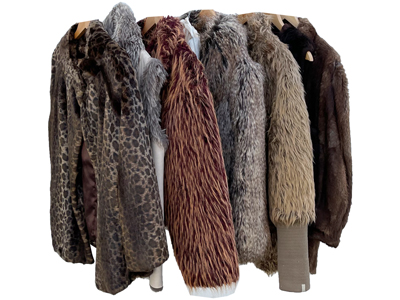 Period Fur Short Coats Props, Prop Hire