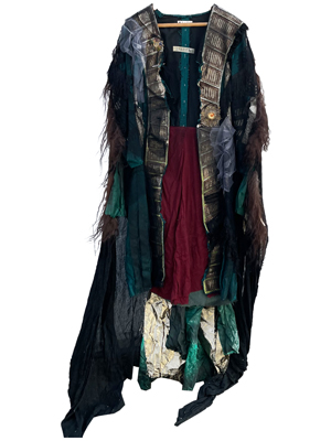 Queen of Thrones Cape Dress Gown Props, Prop Hire