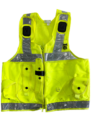 Police Hi Vis Tactical Vest Props, Prop Hire