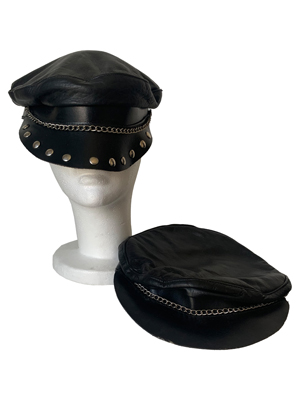 Leather Peak Bdsm Caps Props, Prop Hire