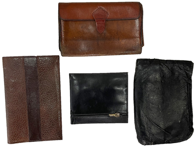 Mens Wallets Props, Prop Hire