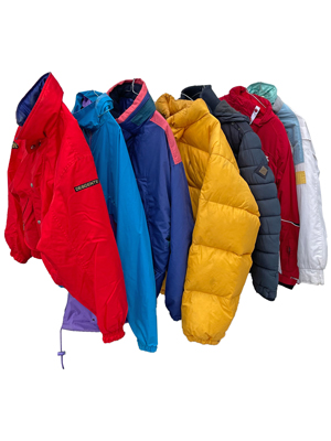 Ski Jackets Bodywarmers Gilets Props, Prop Hire