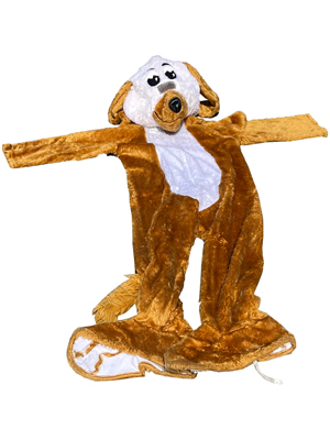 Lifesize Dog Costume Props, Prop Hire