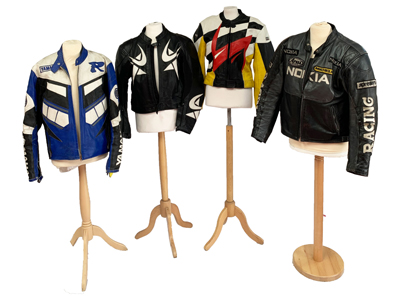 Motorbike Jackets Props, Prop Hire