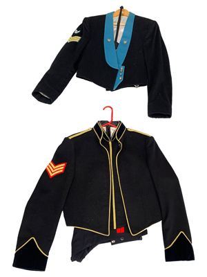 Officers Mess Uniforms Props, Prop Hire