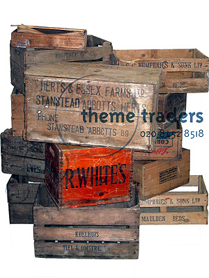 Wooden Crates Props, Prop Hire