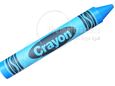 Giant Blue Crayon Props, Prop Hire