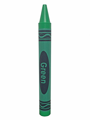 Big Green Crayon Props, Prop Hire