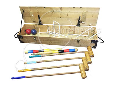 Croquet Set in Box Props, Prop Hire