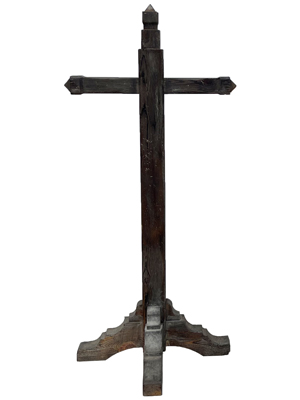 Church Heavy Oak Cross Props, Prop Hire