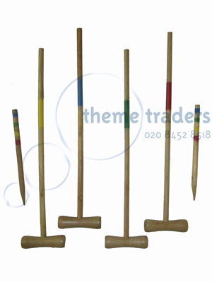 Croquet set Props, Prop Hire