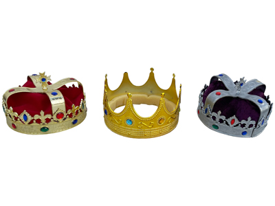 Assorted Crowns Props, Prop Hire