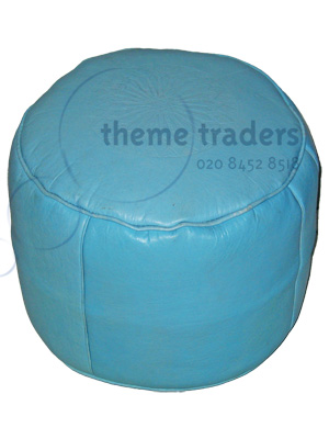 Blue leather Stools Props, Prop Hire