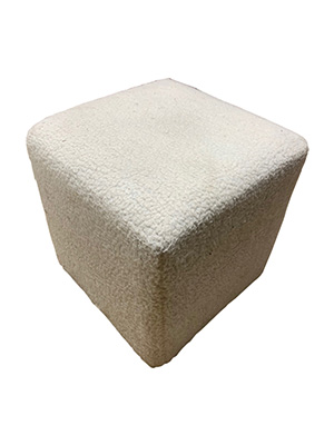 Fleece Cube Stool Props, Prop Hire