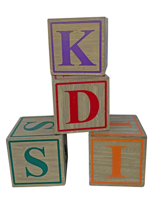 Nursery Childrens Alphabet Cubes (30Cm) Props, Prop Hire