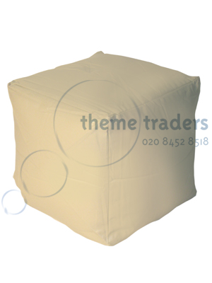 Cream Cube Stools (24 available) Props, Prop Hire