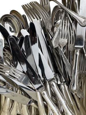 Dining Cutlery Set Props, Prop Hire