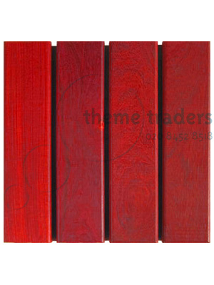 Red Wooden Deck Tiles Props, Prop Hire