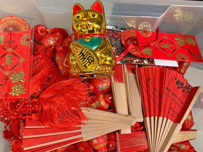 Chinese Dressings Props, Prop Hire