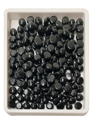 Black Glass Nuggets Props, Prop Hire