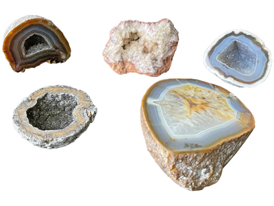 Rock Mineral Crystals - per item Props, Prop Hire