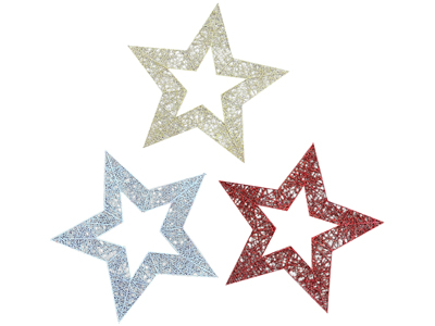 Wire Mesh Stars Props, Prop Hire