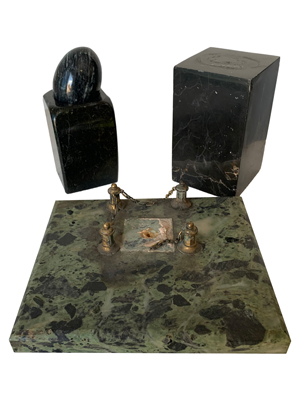 Onyx Desk Items Props, Prop Hire